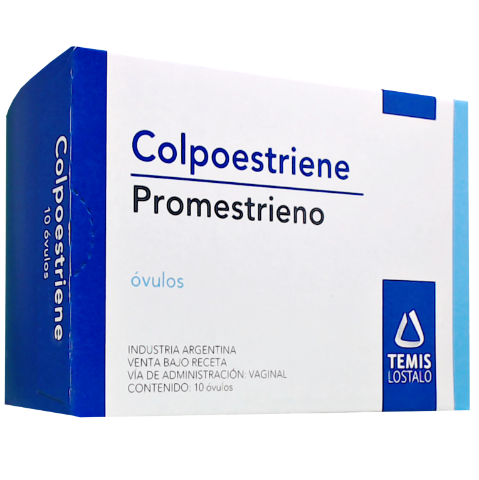 Colpoestriene Metronidazol + Miconazol 750mg/200 mg Temis Caja x 10 Óvulos