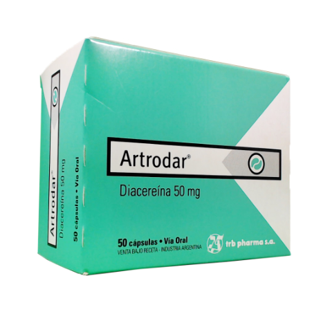 Artrodar Diacereina 50 mg TRB Caja x 50 Cápsulas
