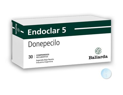 Endoclar Donepecilo 5 mg Baliarda Caja x 30 Comprimidos