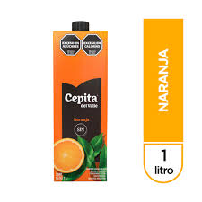 Jugo Cepita 20% Naranja Caja x 1 L