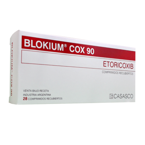 Blokium Cox Etoricoib 90 mg Casasco Caja x 28 Comprimidos