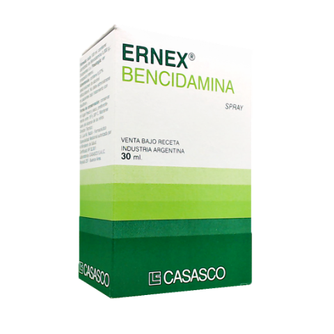Ernex Bencidamina 3 mg Casasco Solución x 30 ml