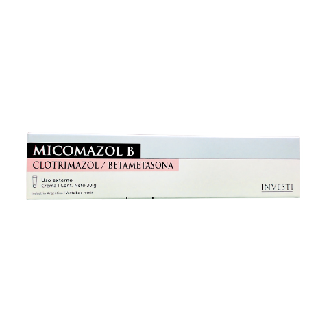 Micomazol Betametasona + Clotrimazol + Gentamicina 0,05%/1%/0,1% Siegfried Crema x 30 g