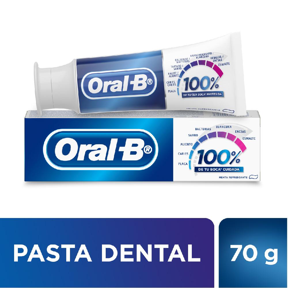 Crema Dental Oral-B 100% Tubo x 70 g