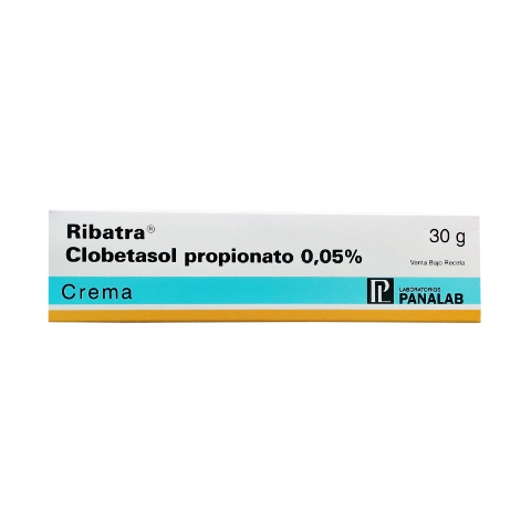 Ribatra Clobetasol 0,05% Panalab Crema x 30 g