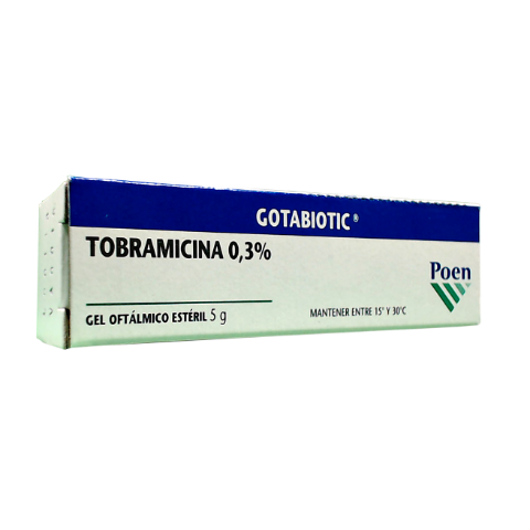 Gotabiotic Tobramicina 0,3% Poen Gel x 5 g