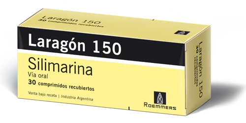 Laragon Silimarina 150 mg Roemmers Caja x 30 Comprimidos