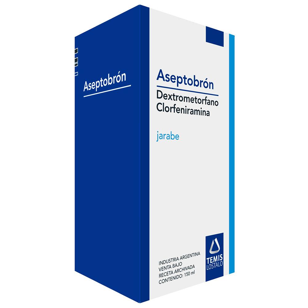 Aseptobron Detrometorfano 100mg/5ml Temis Jarabe x 150 ml