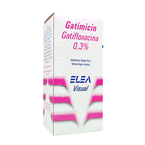Gatimicin Gatifloacina 0,3% Elea Phoenix Suspensión Oftálmica Frasco x 5 ml