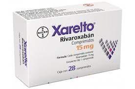 VPD XARELTO 15 MG COMP X 28.