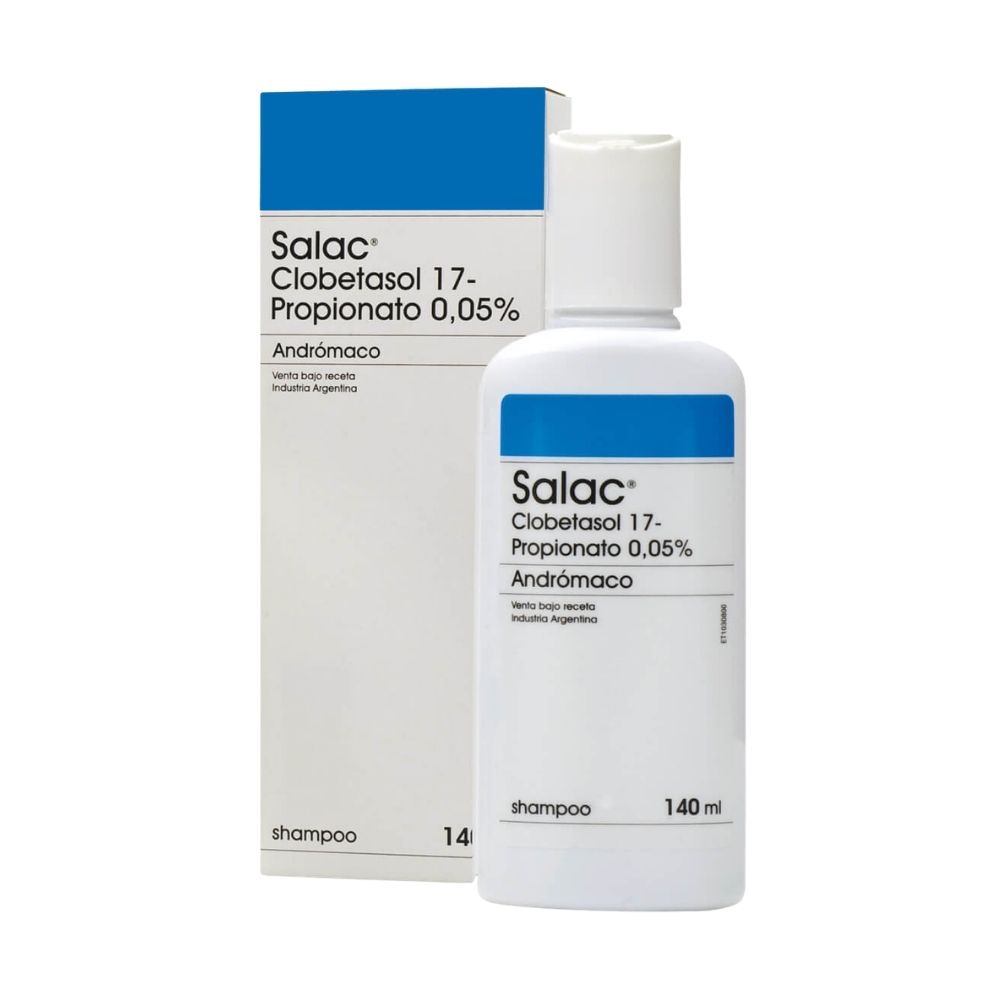 Salac Clobetasol 0,05% Andrómaco Shampoo x 140 ml