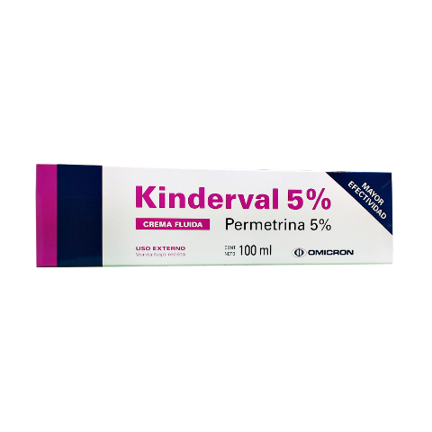 Kinderval Permetrina 5% Omicron Crema x 100 ml