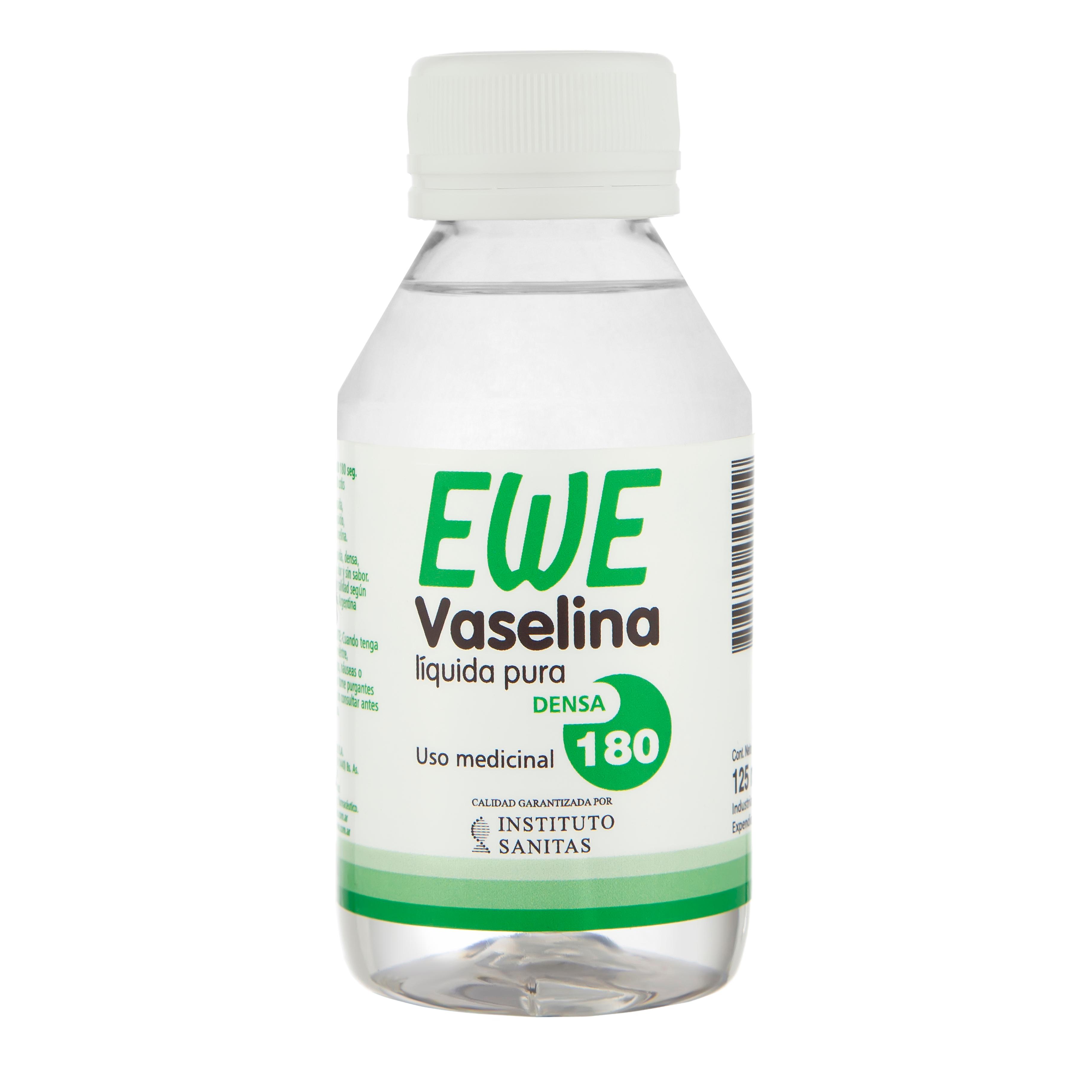 Ewe Vaselina Líquida Pura 180 Sanitas Envase x 125 ml