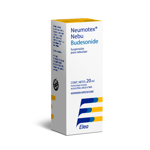 Neumotex Budesonida 1mg/ml Elea Phoenix Suspensión x 20 ml