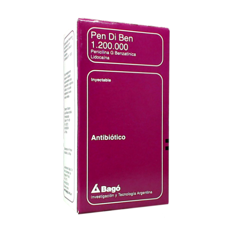 Pen Di Ben Penicilina g Benzatinica 1.200.000 ui Bagó Ampolla x 5 ml