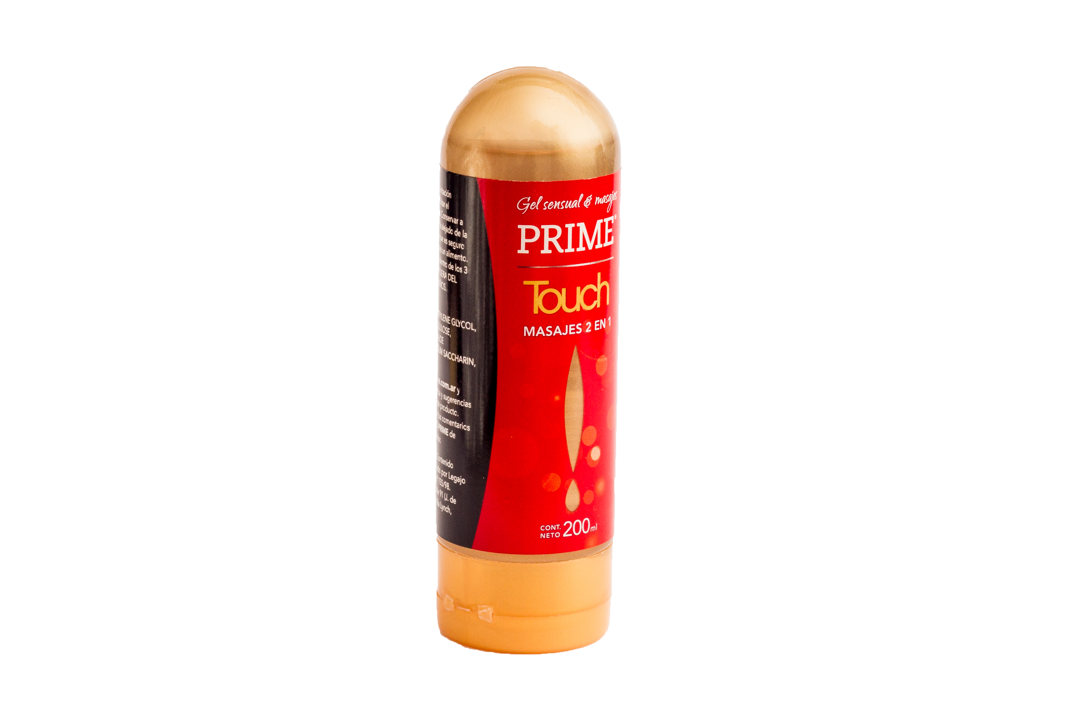 Gel Sensual Prime Touch Botella x 200 ml