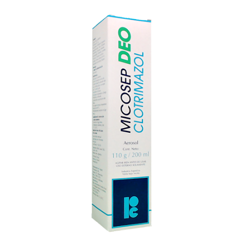 Micosep Clotrimazol 1% Cassará Aerosol x 110 g