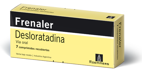 Frenaler Desloratadina 5 mg Roemmers Caja x 7 Comprimidos