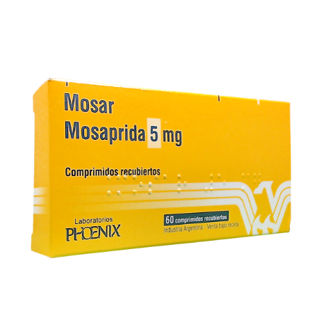 Mosar Mosaprida 5 mg Elea Phoenix Caja x 60 Comprimidos