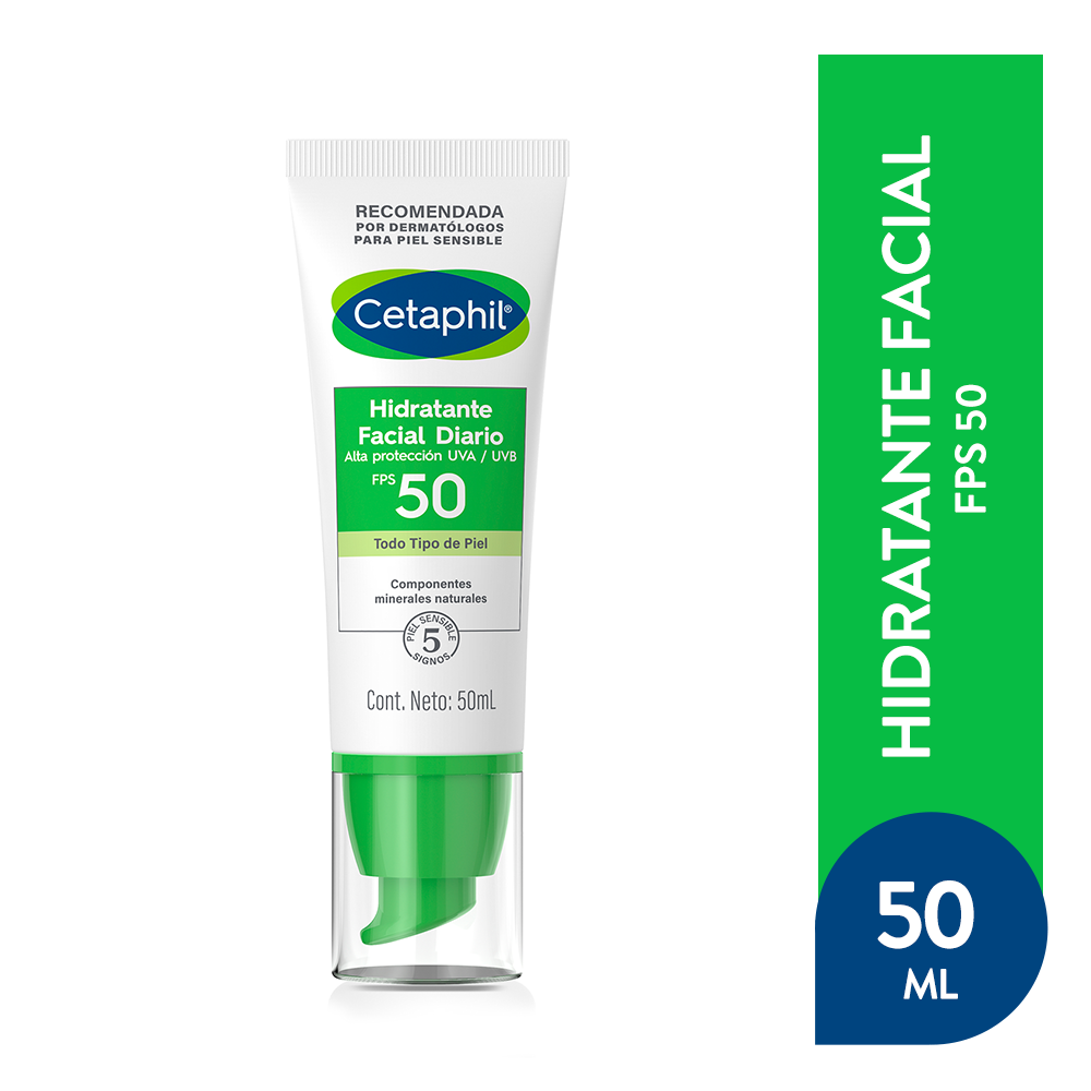 Emulsión Hidratante Facial Cetaphil FPS15 Botella x 118 ml