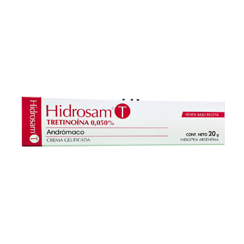 Hidrosam Tretinoina Ácido Retinoico 0,05% Andrómaco Crema x 20 g