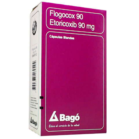 Flogocox Etoricoib 90 mg Bagó Caja x 28 Cápsulas