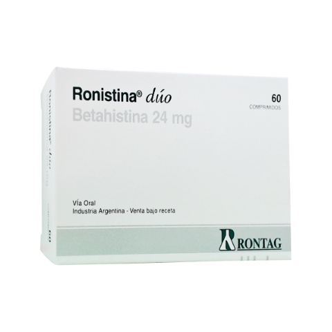 Ronistina Duo Rosuvastatina + Ezetimibe 24 mg Rontag Caja x 60 Comprimidos