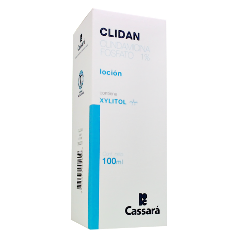 Clidan Clindamicina 1% Cassará Loción x 100 ml