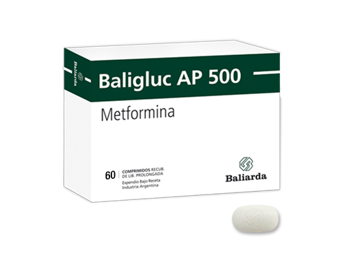 Baligluc Ap Metformina 500 mg Baliarda Caja x 60 Comprimidos