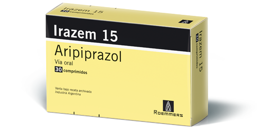 Irazem Aripiprazol 0.1 g Roemmers Solución Oral Frasco x 150 ml