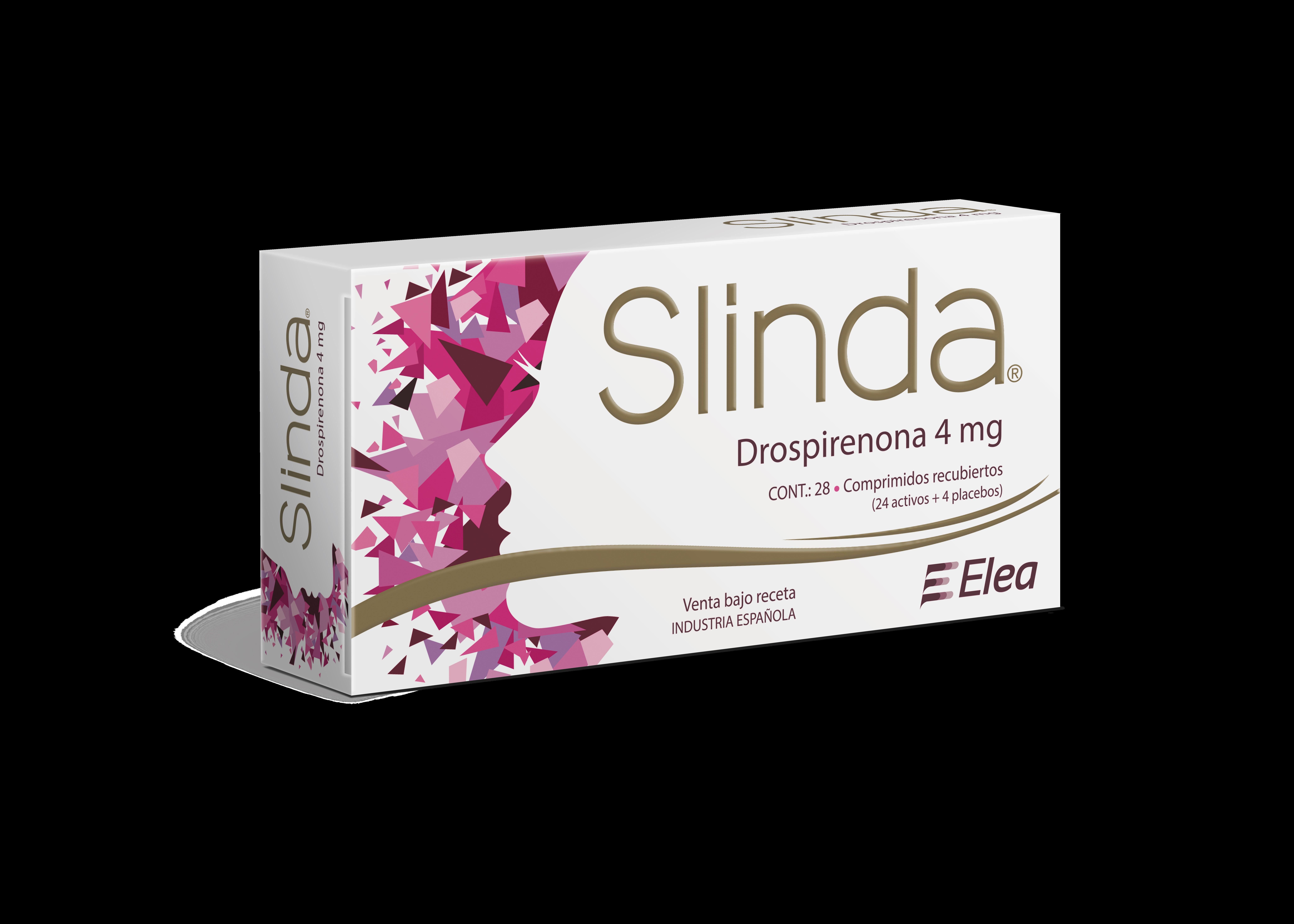 Slinda Drospirenona 4 mg Elea Phoenix Caja x 28 Comprimidos