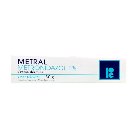 Metral Metronidazol 1 g Cassará Crema x 30 g