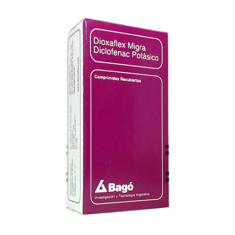 VPD DIOXAFLEX MIGRA 50 MG COMP X 20.