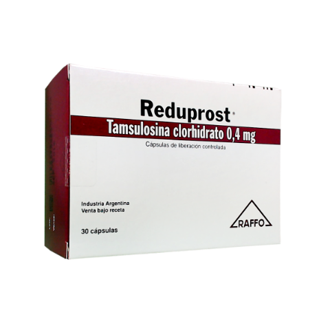 Reduprost Tamsulosina 0,4 mg Monte Verde Caja x 30 Cápsulas