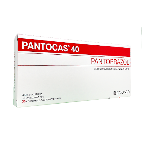 Pantocas Pantoprazol 40 mg Casasco Caja x 30 Comprimidos