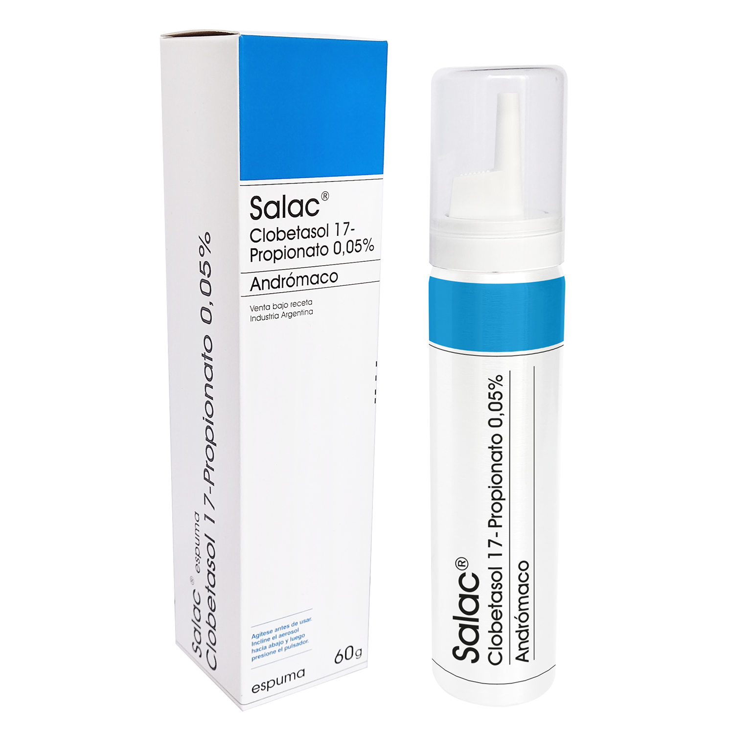 Salac Clobetasol 17 Propionato 0,05% Andrómaco Espuma x 60 g