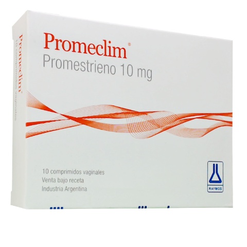 Promeclim Promestrieno 1 g Megalabs Caja x 10 Comprimidos