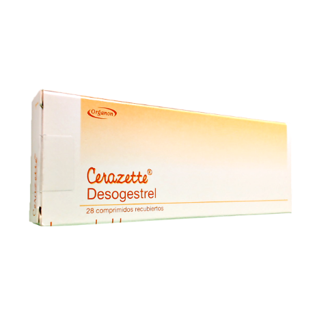 Cerazette Desogestrel 0,075 mg Organon Caja x 28 Comprimidos