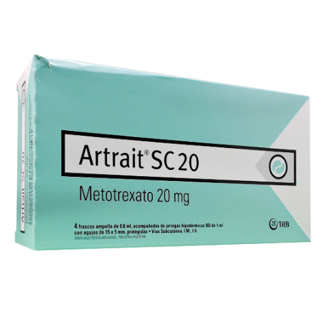 Artrait Sc Metotrexato 20 mg/0.8 ml TRB Ampolla x 0,8 ml