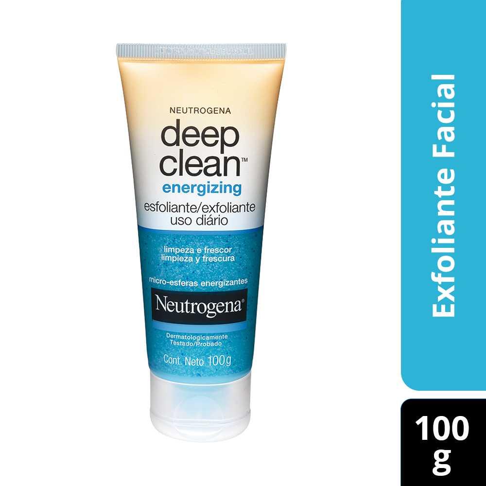 Gel exfoliante facial Neutrogena Deep Clean Energizing Frasco x 100 gr